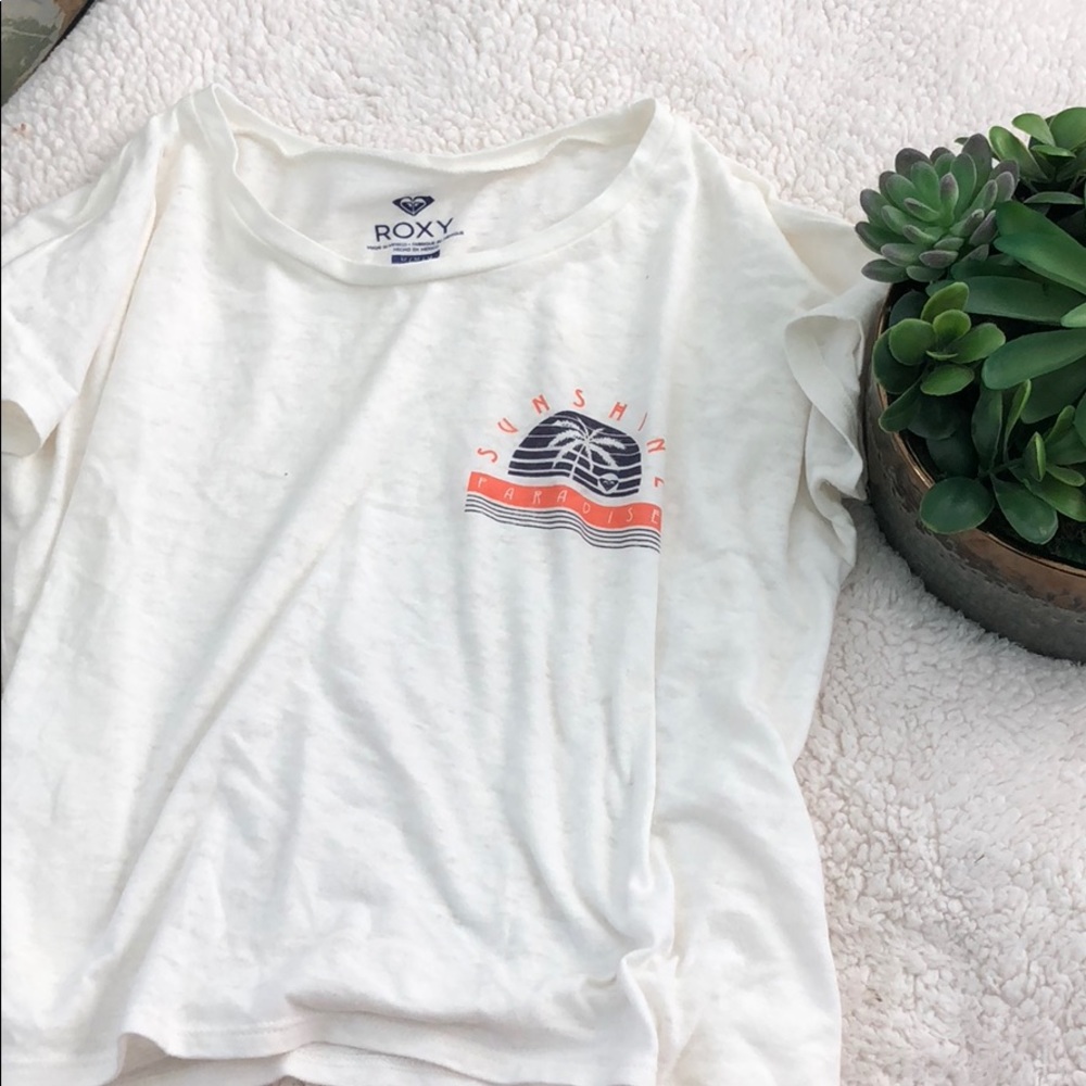 Cropped Roxy Shirt